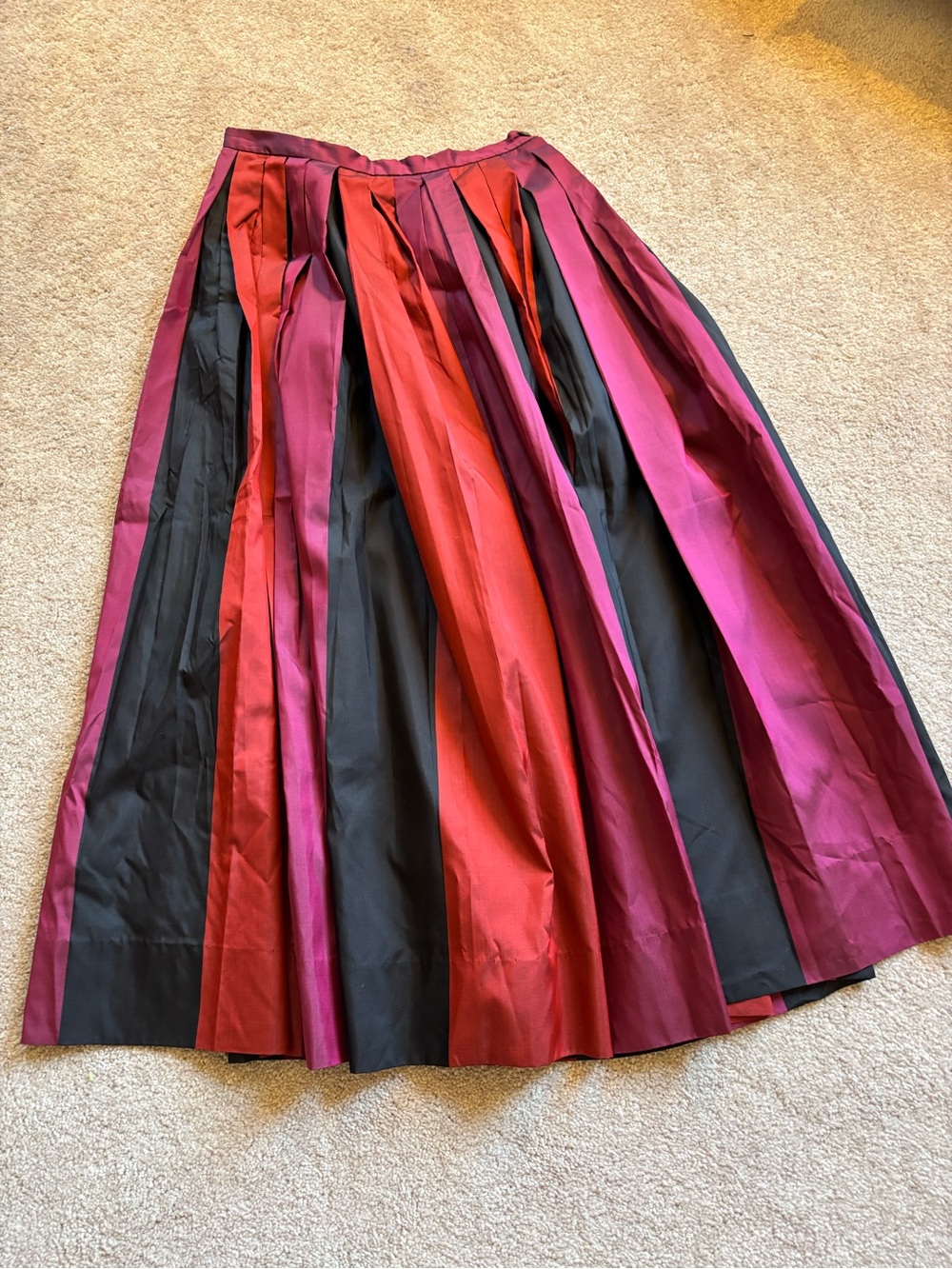 Silk skirt
